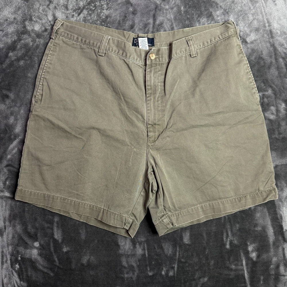 Polo Ralph Lauren Mens Shorts Size 40 Casual Wear Flat Green Chino 4 Pocket